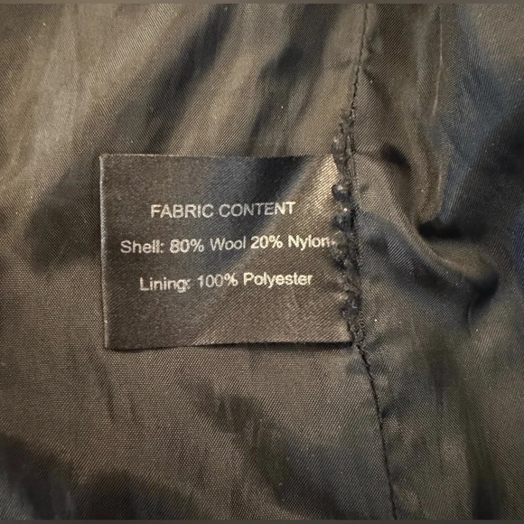 GC Collection by Gallerry Wool Blend Coat Size- Medium - Picture 9 of 11
